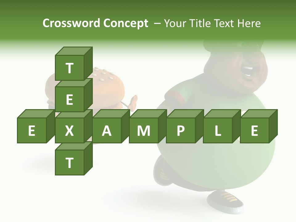 Hamburger Belly Culture PowerPoint Template