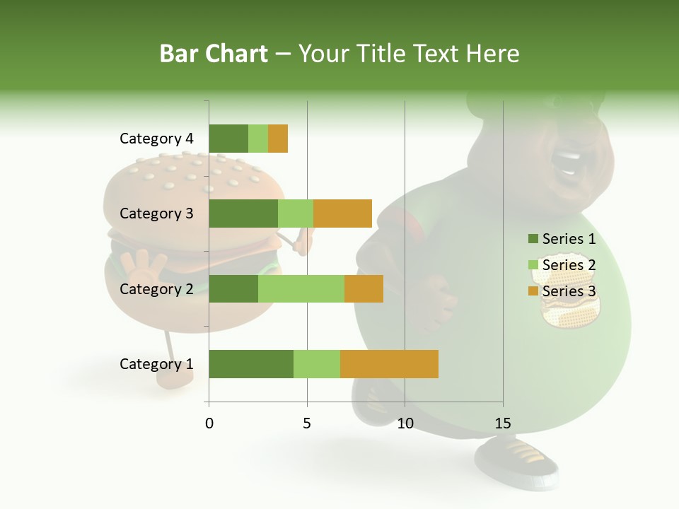 Hamburger Belly Culture PowerPoint Template
