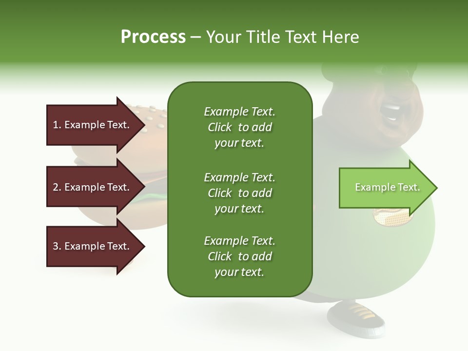 Hamburger Belly Culture PowerPoint Template