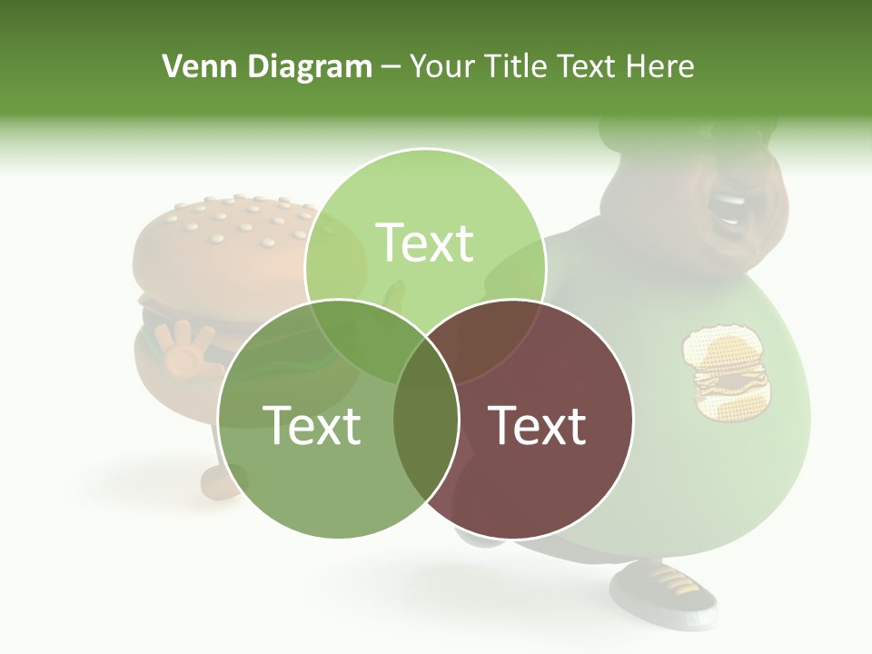 Hamburger Belly Culture PowerPoint Template