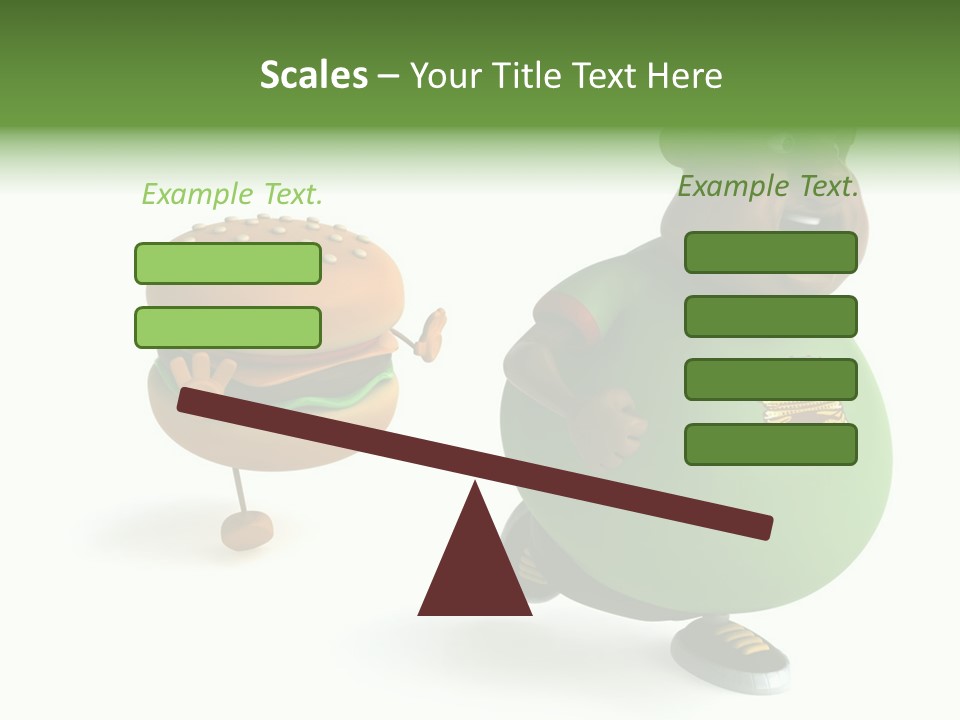 Hamburger Belly Culture PowerPoint Template