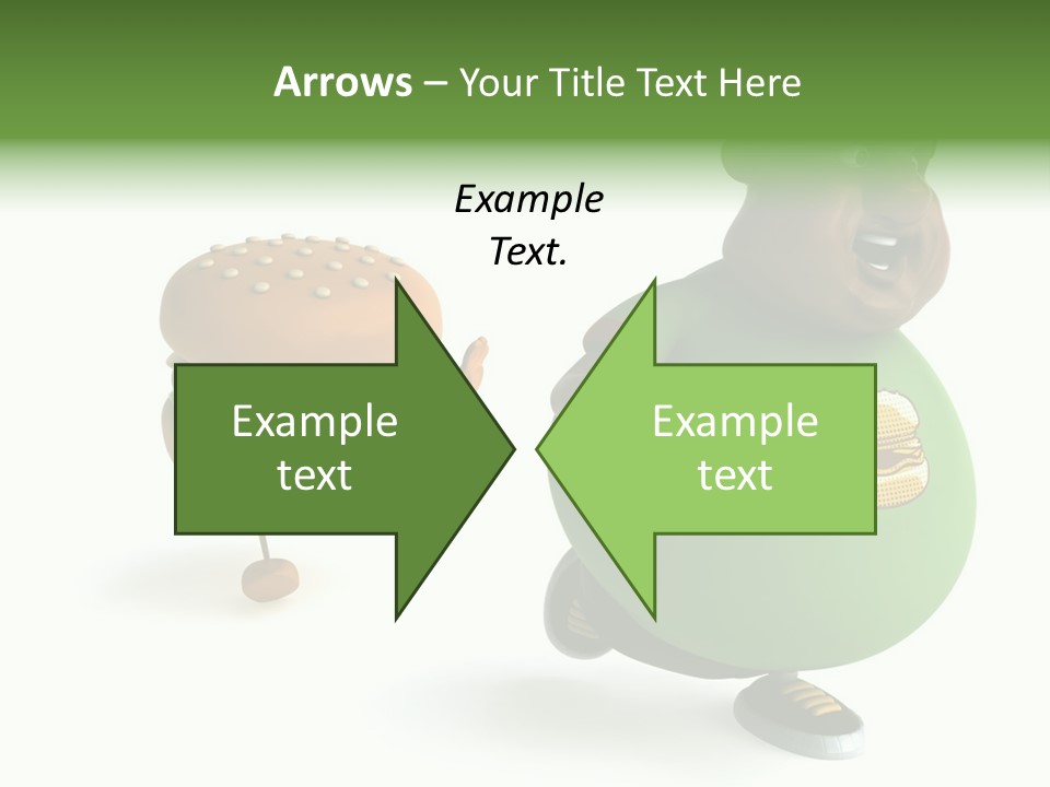 Hamburger Belly Culture PowerPoint Template