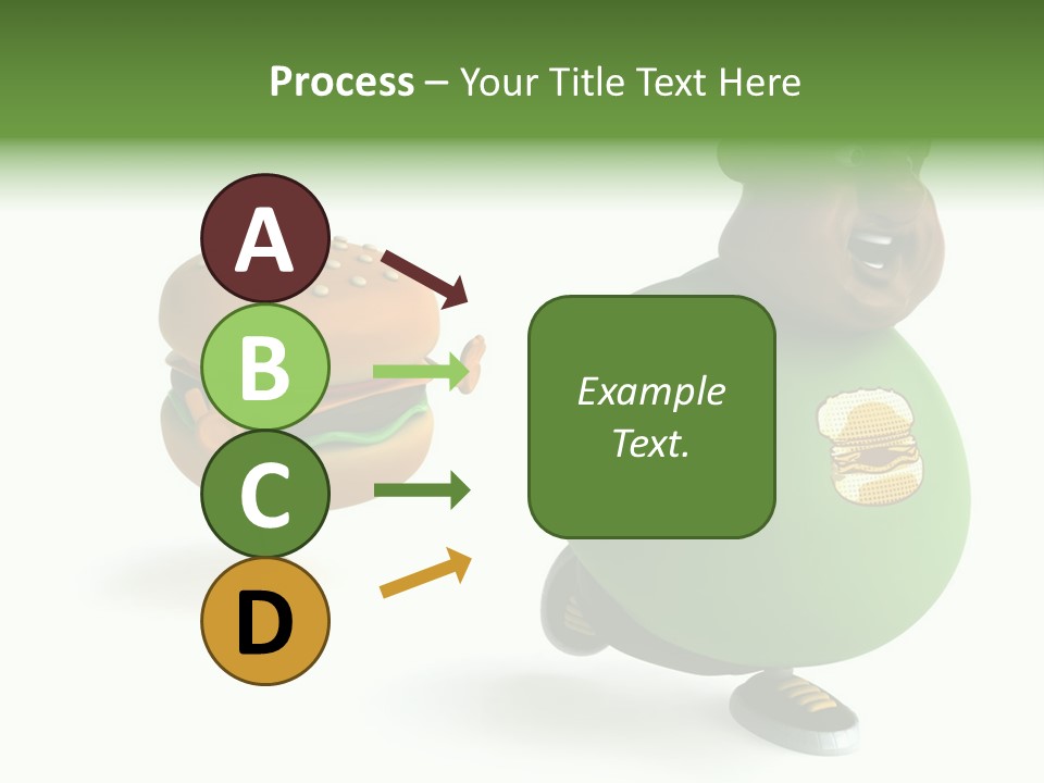 Hamburger Belly Culture PowerPoint Template