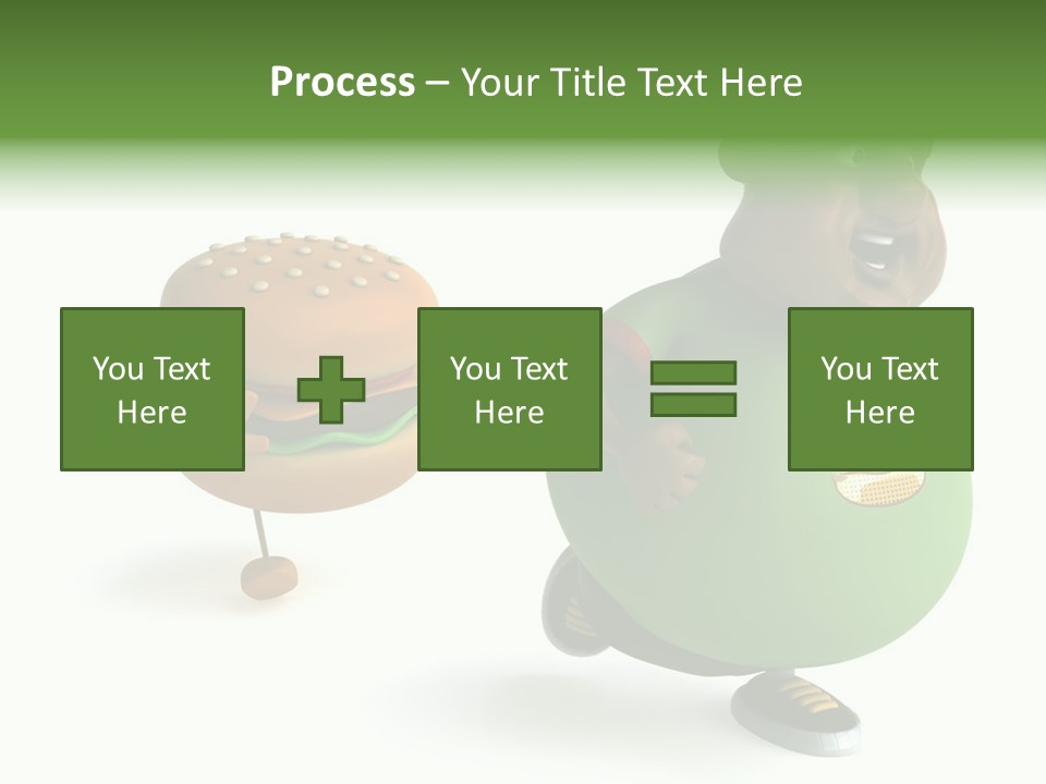 Hamburger Belly Culture PowerPoint Template