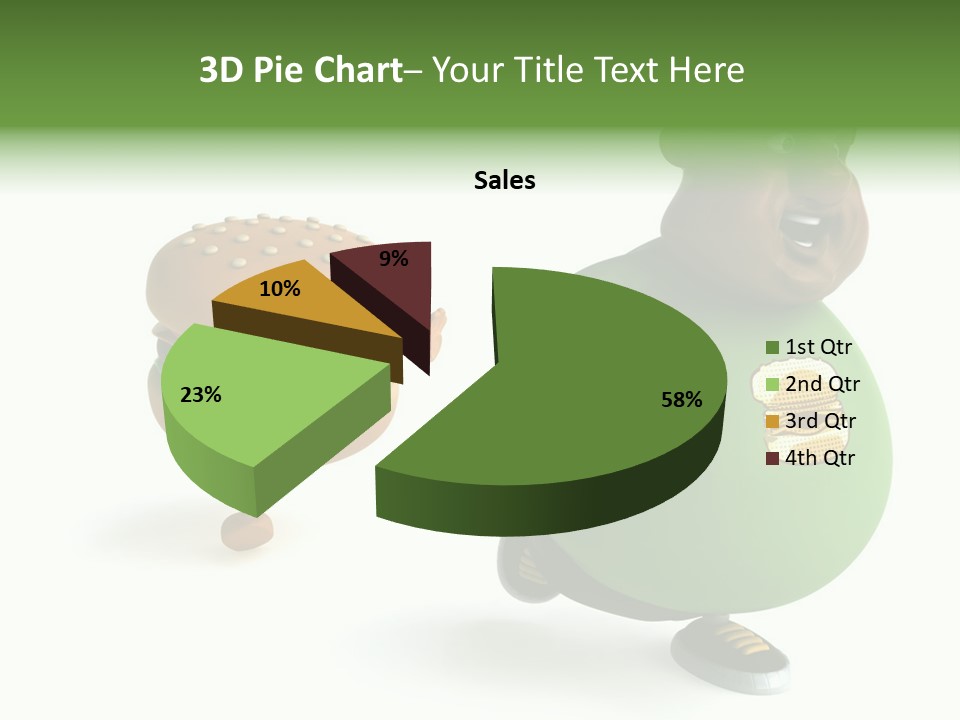 Hamburger Belly Culture PowerPoint Template