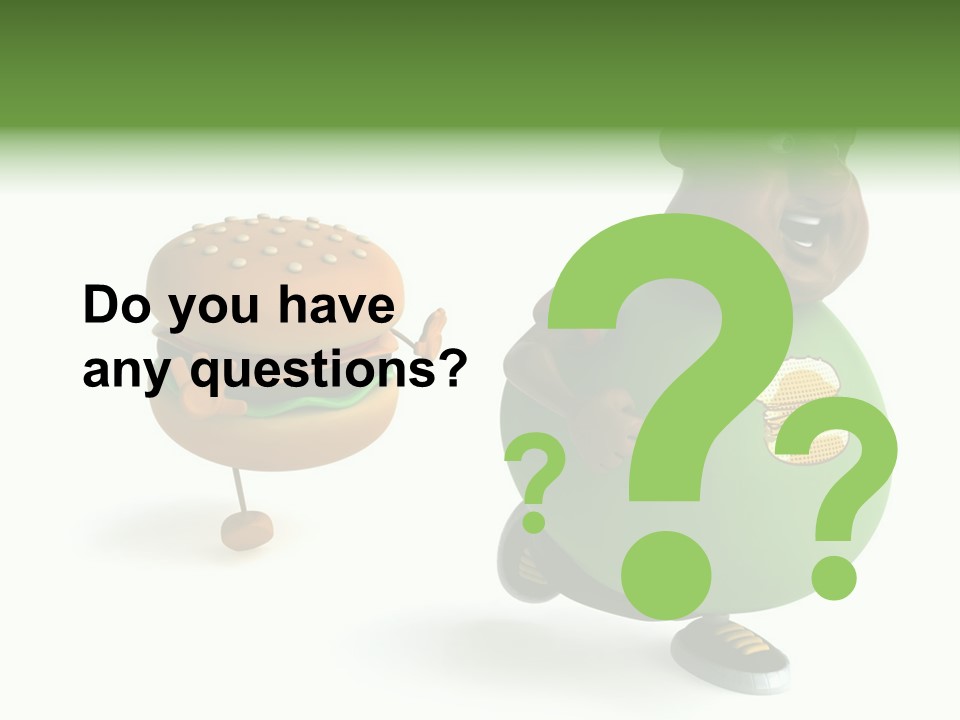 Hamburger Belly Culture PowerPoint Template