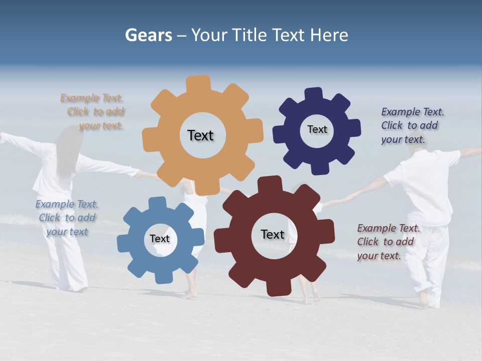 View Togetherness Hands PowerPoint Template