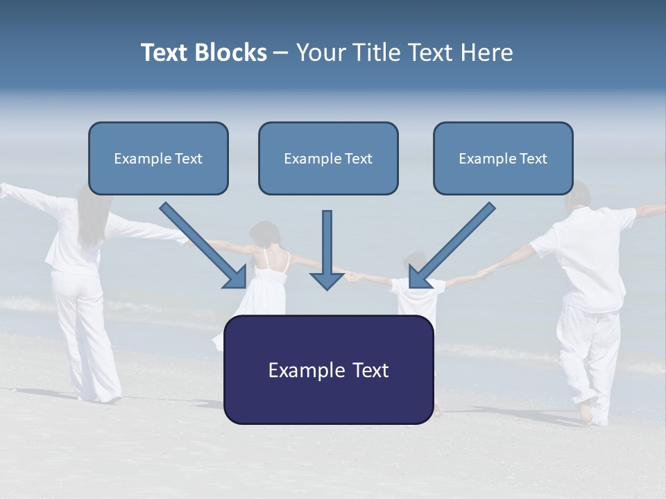 View Togetherness Hands PowerPoint Template