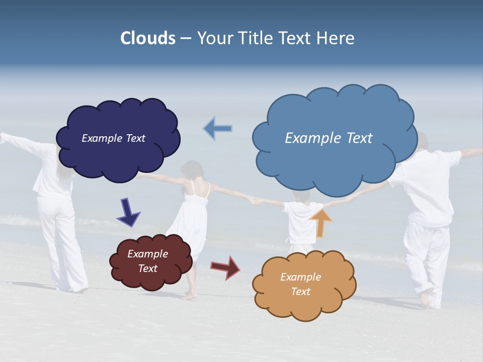 View Togetherness Hands PowerPoint Template