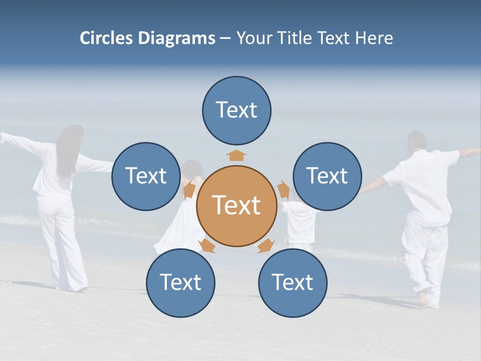 View Togetherness Hands PowerPoint Template