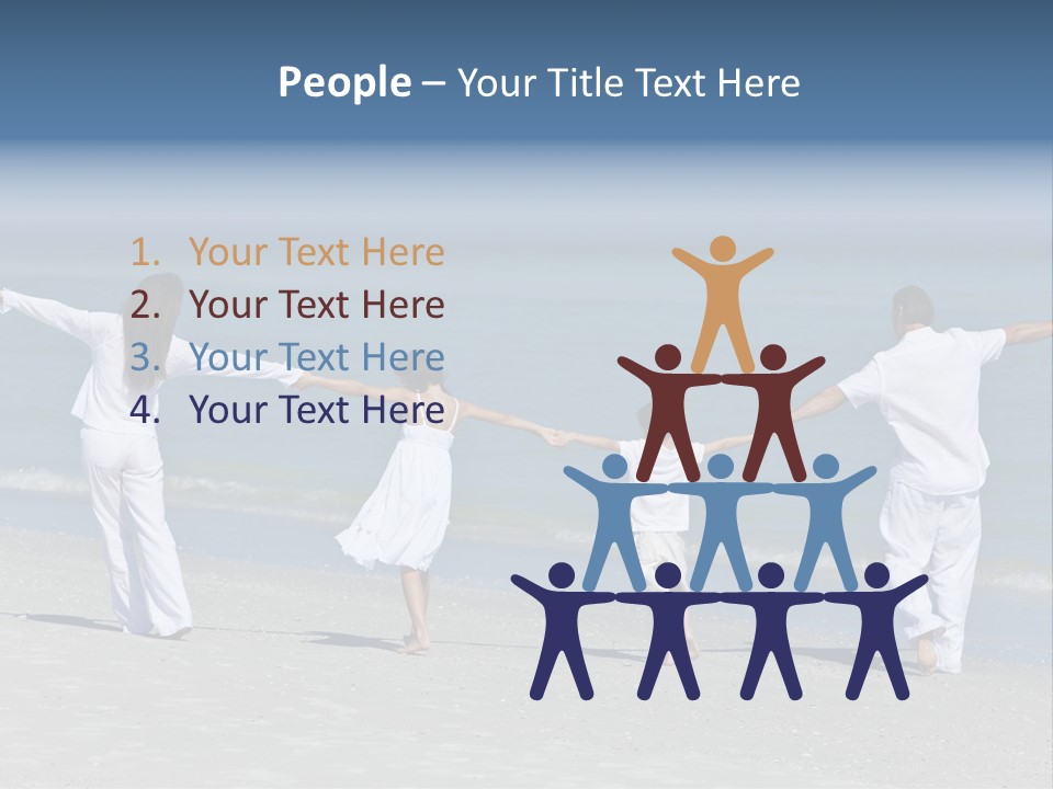 View Togetherness Hands PowerPoint Template