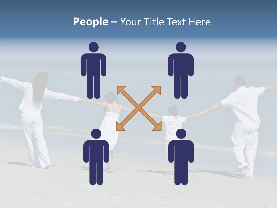 View Togetherness Hands PowerPoint Template