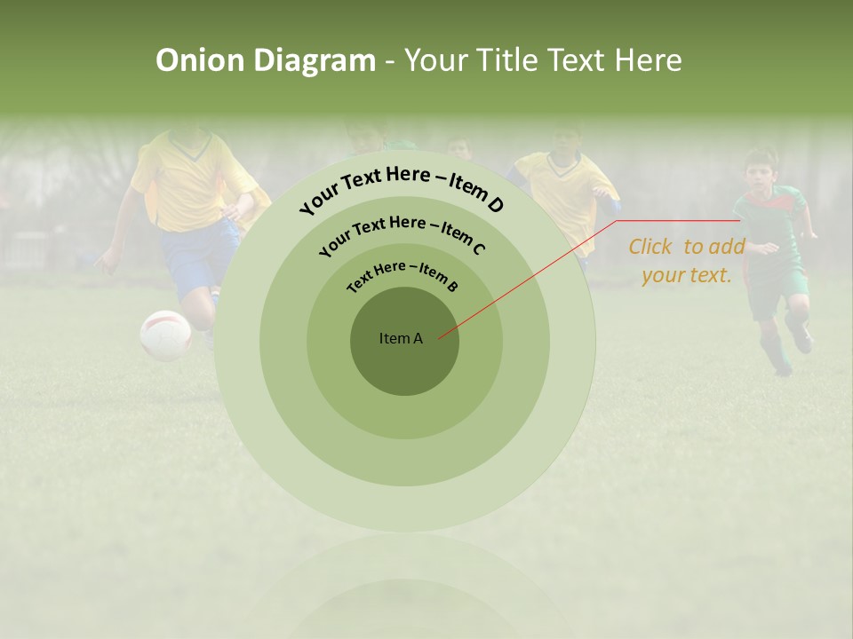 Hunt Kids Green PowerPoint Template