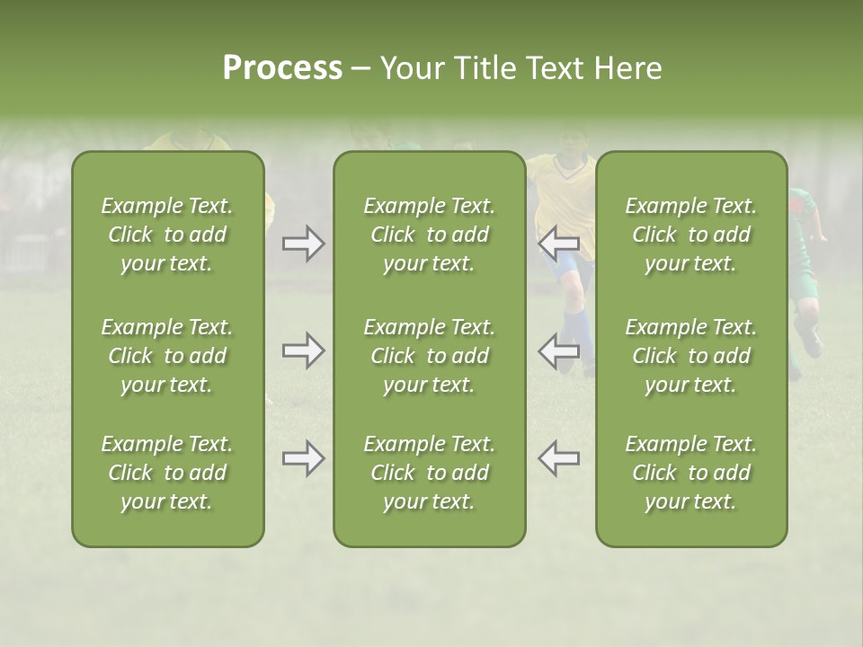 Hunt Kids Green PowerPoint Template