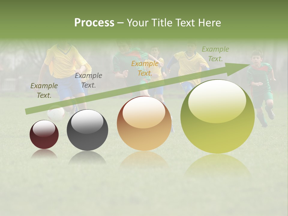 Hunt Kids Green PowerPoint Template