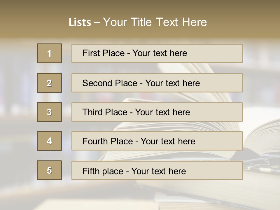 Girl Relaxation Colorful PowerPoint Template