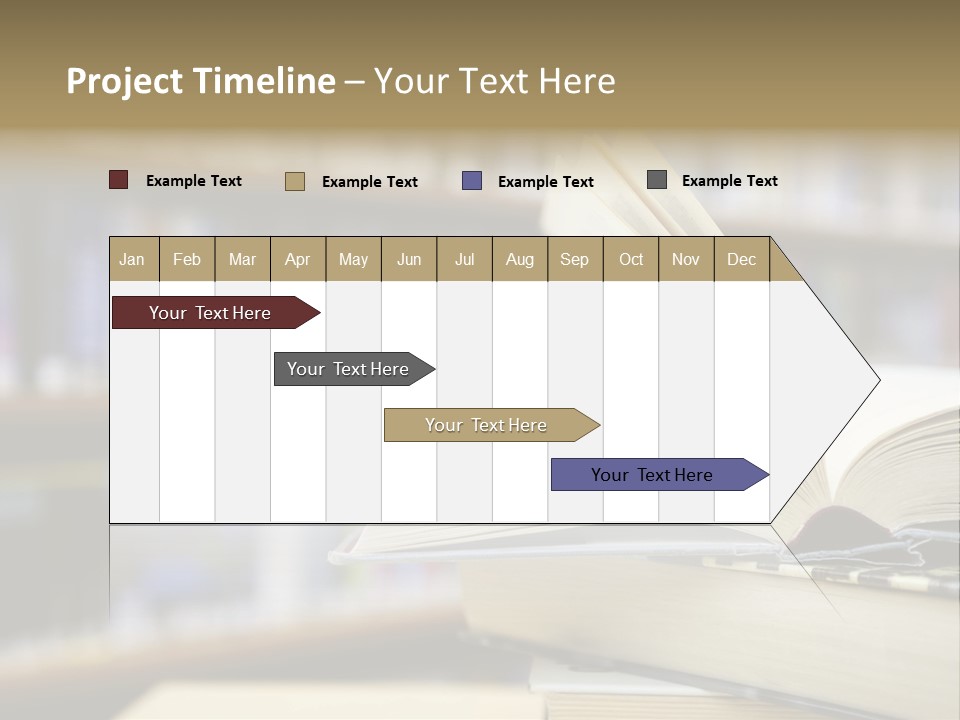 Girl Relaxation Colorful PowerPoint Template