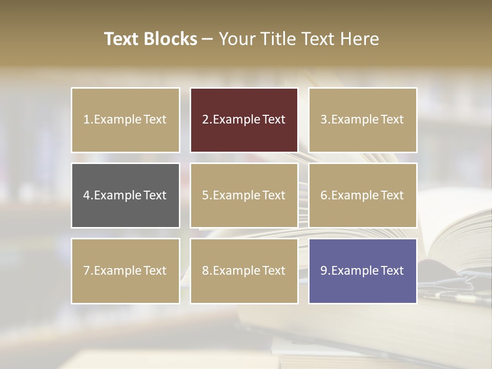 Girl Relaxation Colorful PowerPoint Template