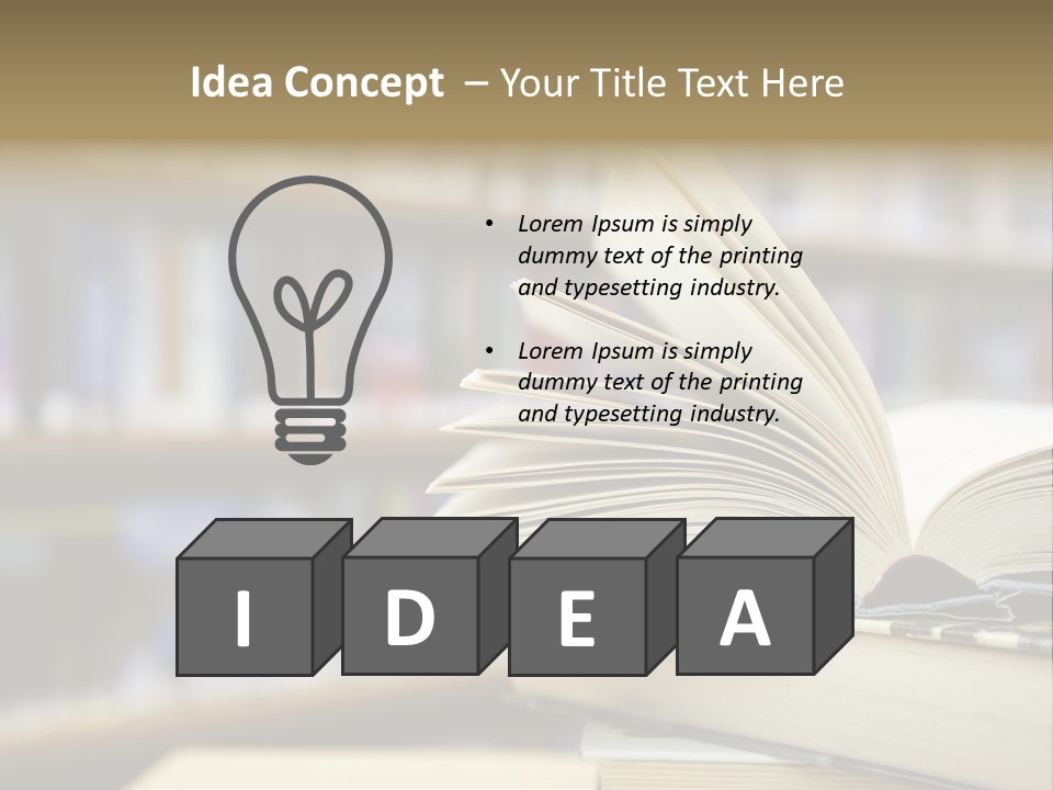 Girl Relaxation Colorful PowerPoint Template