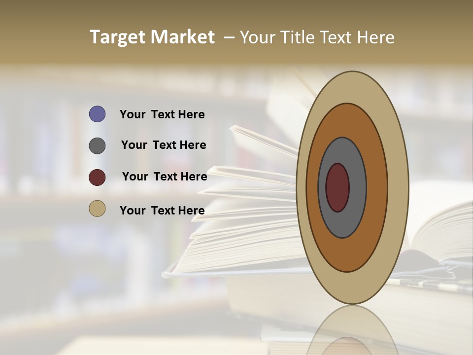 Girl Relaxation Colorful PowerPoint Template