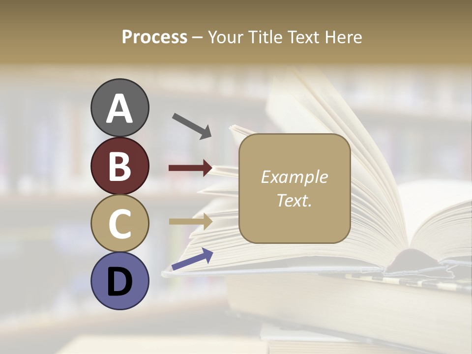 Girl Relaxation Colorful PowerPoint Template