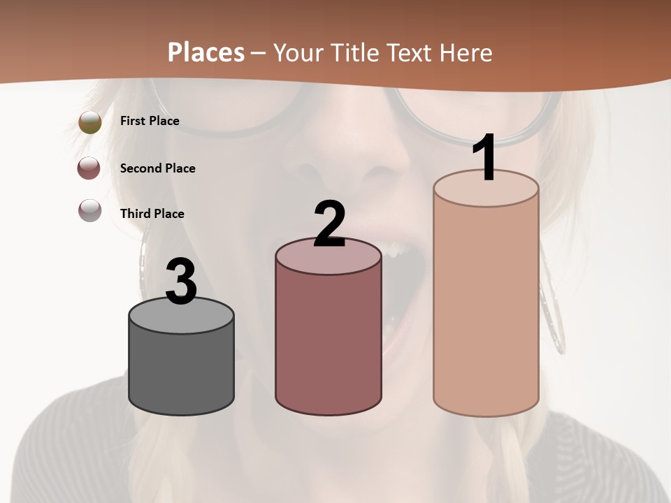 Teeth Plait Gesture PowerPoint Template