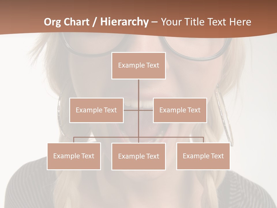 Teeth Plait Gesture PowerPoint Template