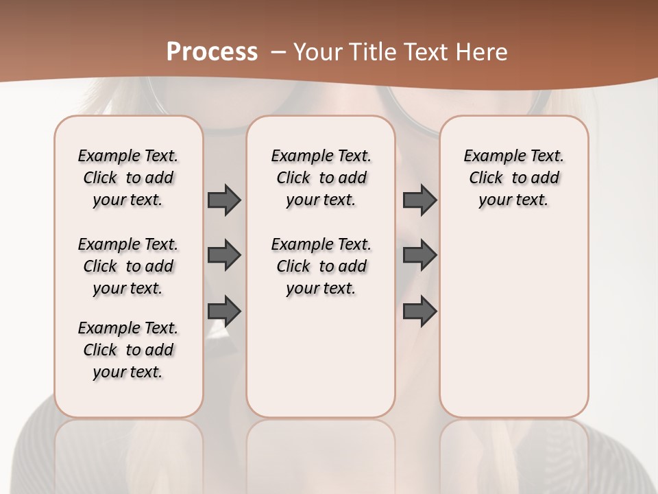 Teeth Plait Gesture PowerPoint Template