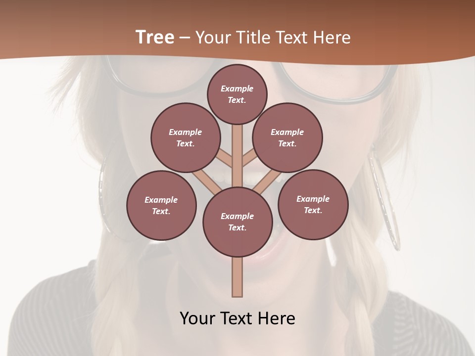Teeth Plait Gesture PowerPoint Template