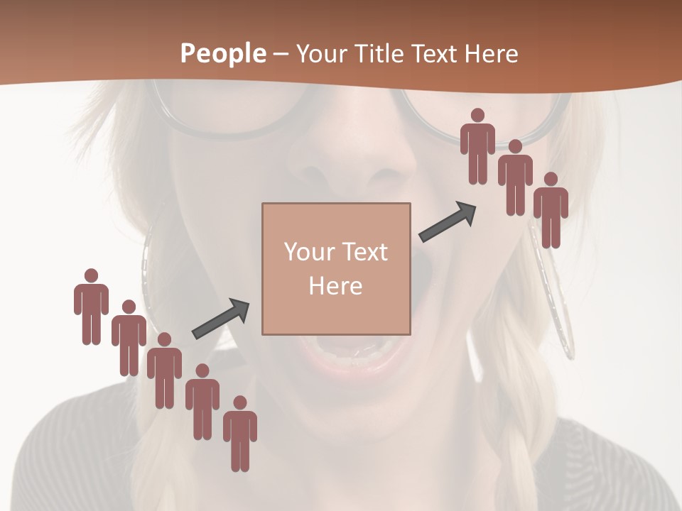 Teeth Plait Gesture PowerPoint Template