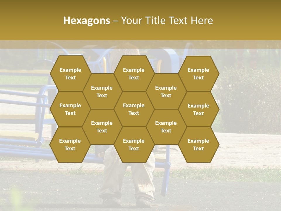 Park Sad Preschool PowerPoint Template