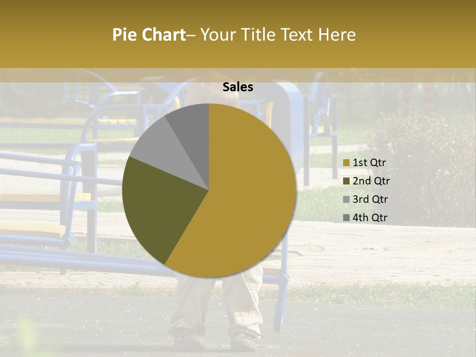 Park Sad Preschool PowerPoint Template