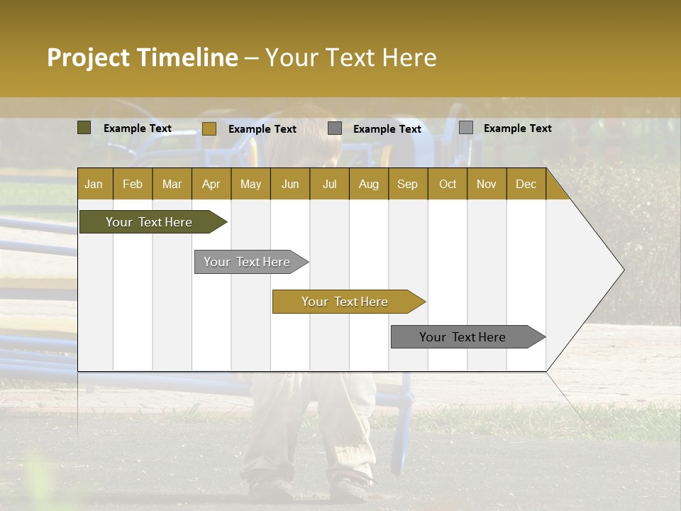 Park Sad Preschool PowerPoint Template