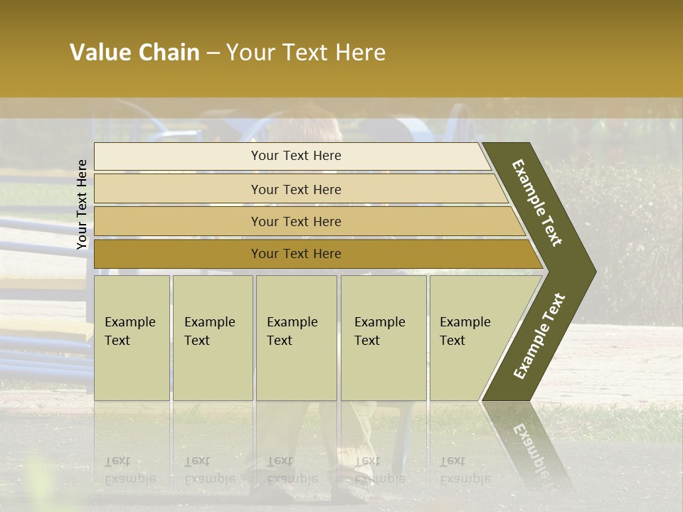 Park Sad Preschool PowerPoint Template