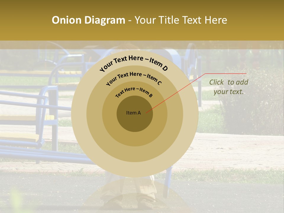 Park Sad Preschool PowerPoint Template