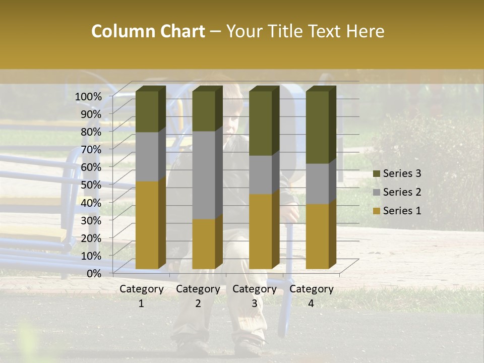 Park Sad Preschool PowerPoint Template