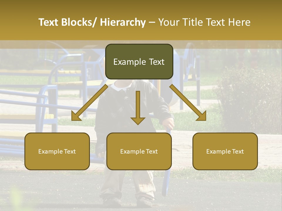 Park Sad Preschool PowerPoint Template