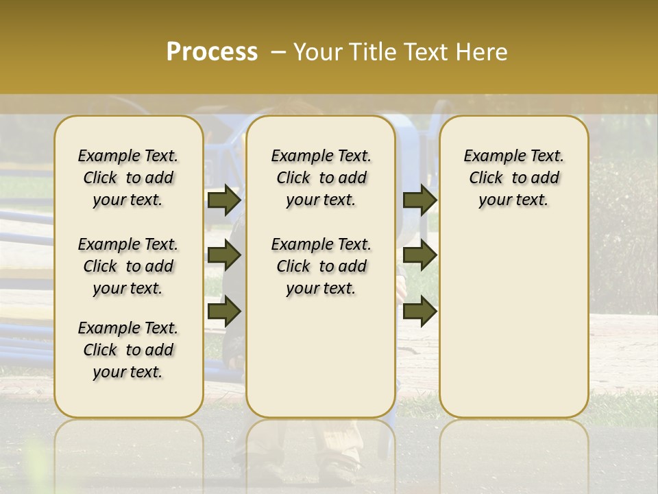 Park Sad Preschool PowerPoint Template