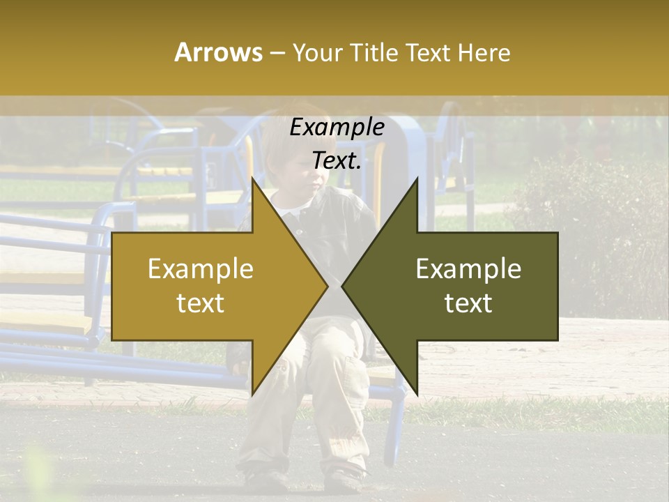 Park Sad Preschool PowerPoint Template