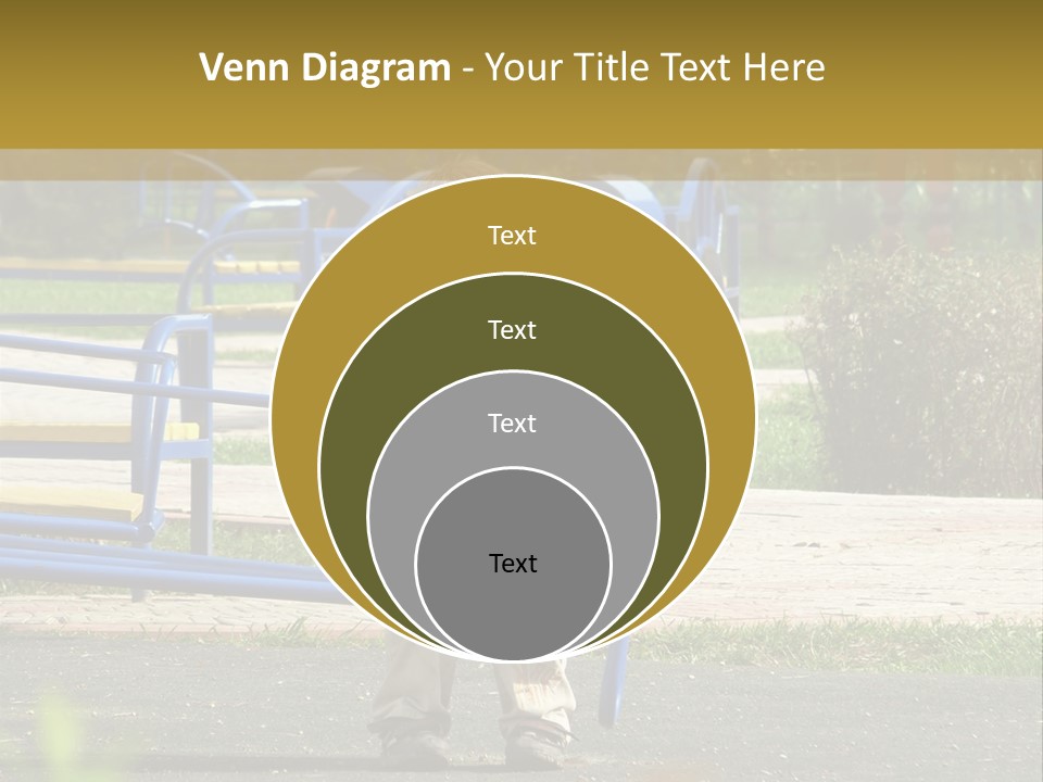 Park Sad Preschool PowerPoint Template