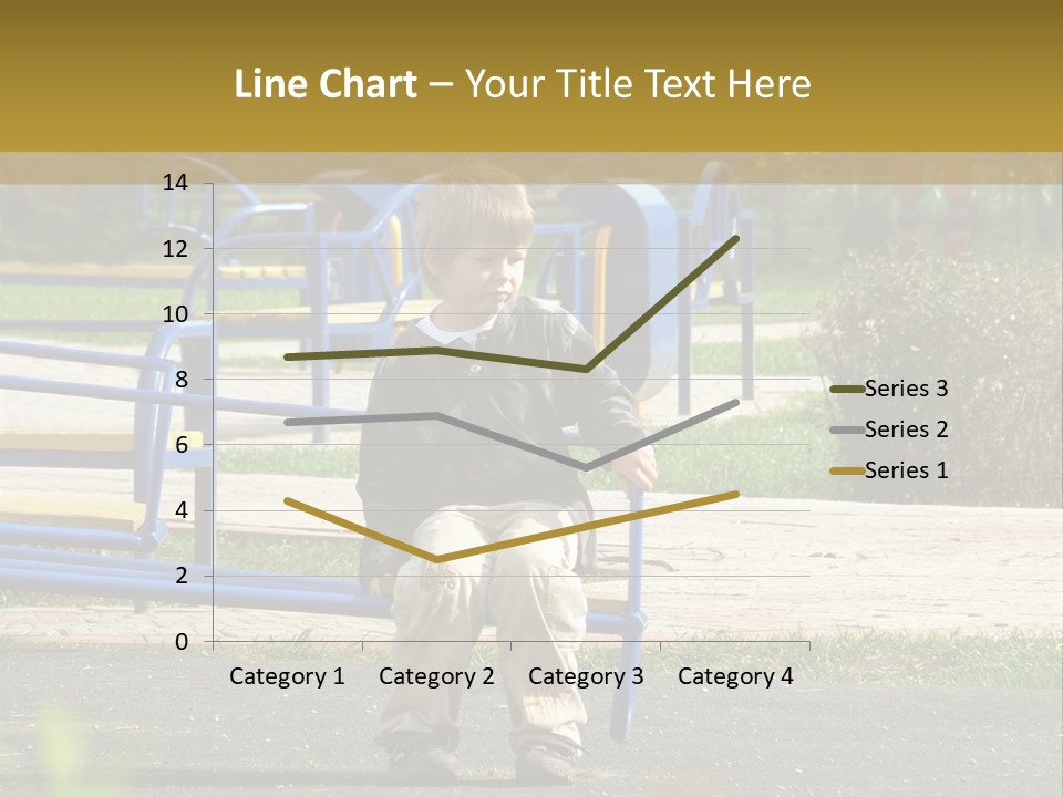 Park Sad Preschool PowerPoint Template