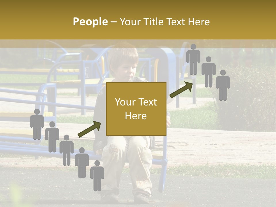 Park Sad Preschool PowerPoint Template