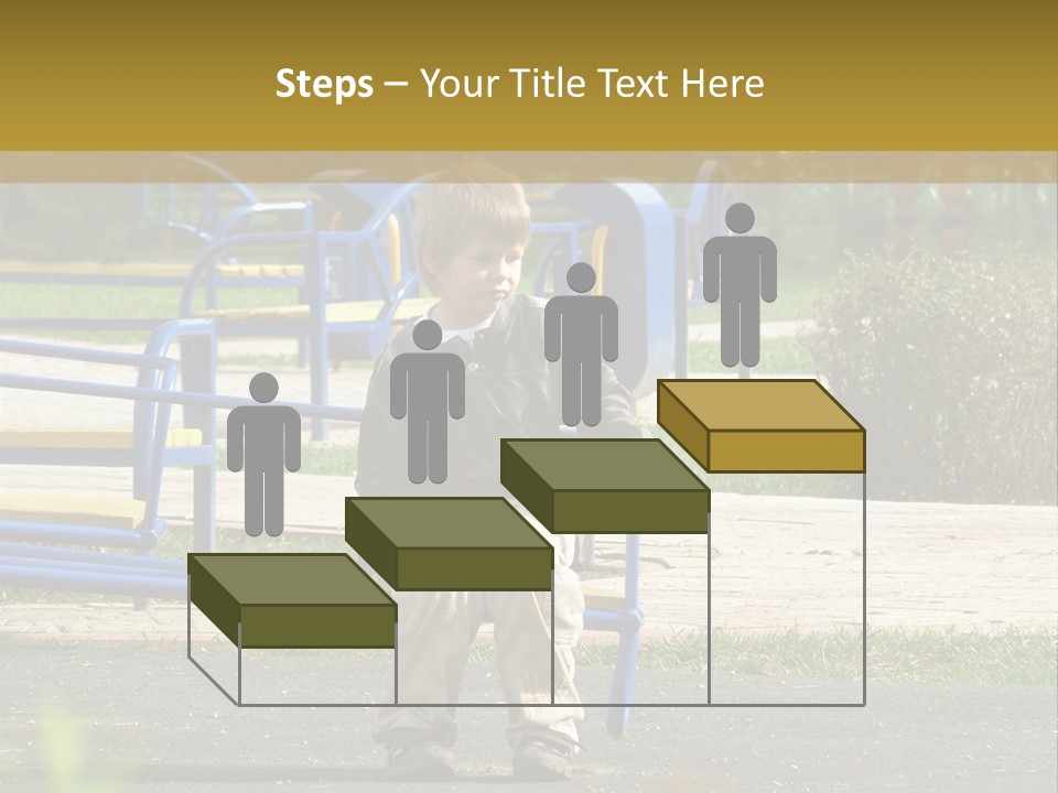 Park Sad Preschool PowerPoint Template