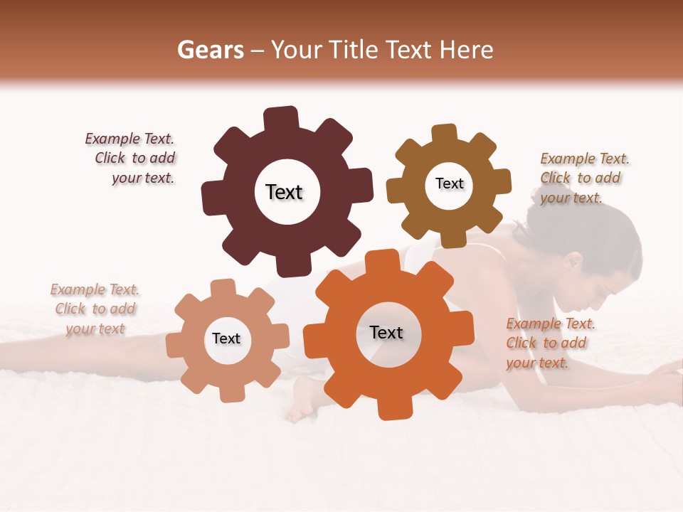 Fit Isolated Sport PowerPoint Template