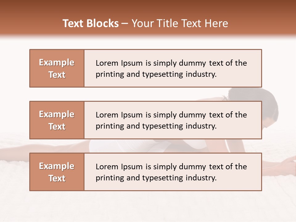 Fit Isolated Sport PowerPoint Template
