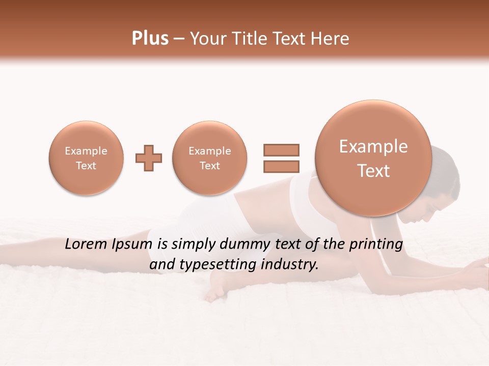 Fit Isolated Sport PowerPoint Template