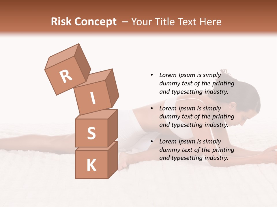 Fit Isolated Sport PowerPoint Template