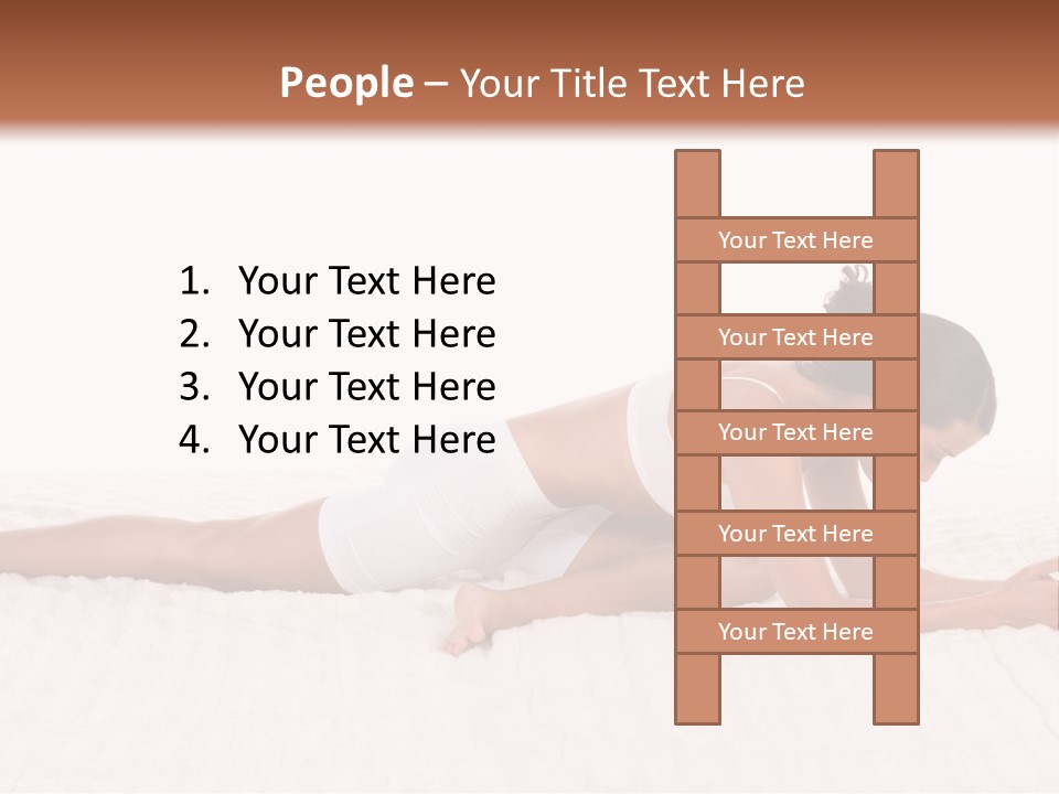 Fit Isolated Sport PowerPoint Template