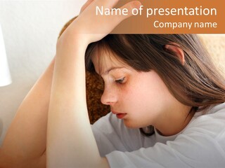 Lost Sorrow Home PowerPoint Template