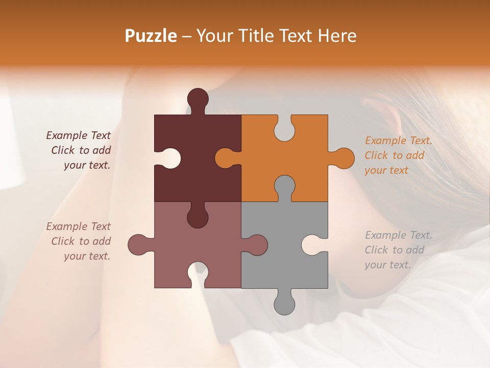 Lost Sorrow Home PowerPoint Template